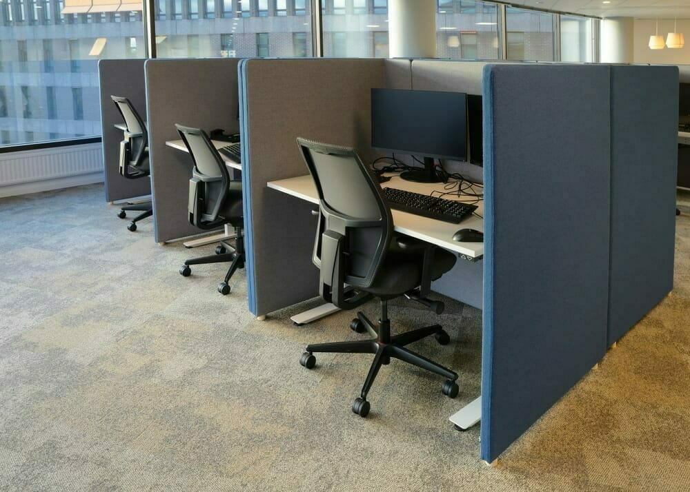 Office Layout Cubicles